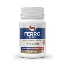 Ferro Plus 30 Cápsulas Vitafor Suplemento de Ferro com Vitaminas