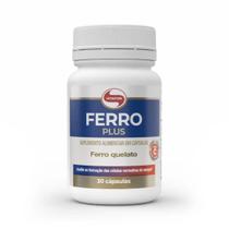 Ferro Plus com Vitamina C 30 Cápsulas Vitafor