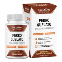 Ferro Quelato (30 Cápsulas) - Natusday Ferro Quelato (30 Cápsulas) - Natusday