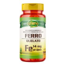 Ferro Quelato 60 cápsulas 500mg