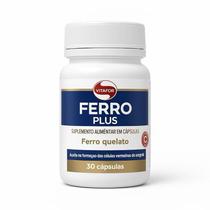 Ferro Quelato Plus Com Vitamina C Vitafor 30 Cps Original