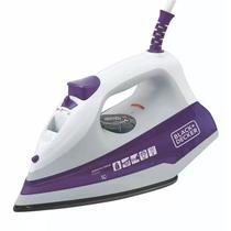 Ferro Vapor Ajustável Black Decker Auto Limpeza Roxo FX1000 - Black&Decker