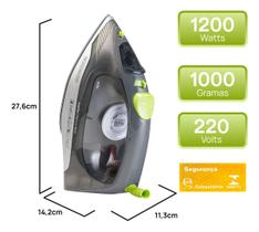 Ferro Vapor BlackDecker FX2750 Base Cerâmica Antigotejamento Autolimpante Doméstico Vertical 220v Ferro Vapor BlackDecker FX2750 Base Cerâmica Antigotejamento Autolimpante Doméstico Vertical 220v