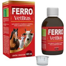 Ferro Vet 100ml Vetbras Ferro Vet 100ml Vetbras