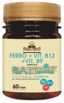 Ferro+ vitamina b12 + vitamina b9 mtc 60 caps folhas e raizes Ferro+ vitamina b12 + vitamina b9 mtc 60 caps folhas e raizes