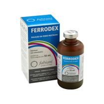 Ferrodex - Solução de Ferro Dextrano 50ml JA Saúde Animal