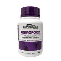 Ferrofood 24g Suplemento Mineral Nutripharme 30 Comprimidos