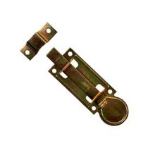 Ferrolho Fio Chato 4'' Tipo Leve Bicromatizado - Loth