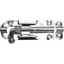 Ferrolho Fio Redondo Zincado Silvana 5'' 90118 - Kit C/12