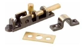 Ferrolho Trinco Isero Zamac Latonado Oxidado 09cm Ferrolho Trinco Isero Zamac Latonado Oxidado 09cm