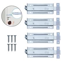 Ferrolho Trinco Tarjeta Fecho Chato Porta Janela 5Cm 04 Un Ferrolho Trinco Tarjeta Fecho Chato Porta Janela 5Cm 04 Un