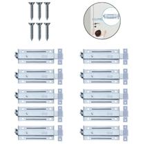 Ferrolho Trinco Tarjeta Fecho Chato Porta Janela 5Cm 10 Un Ferrolho Trinco Tarjeta Fecho Chato Porta Janela 5Cm 10 Un