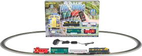 Ferrorama com trem trilhos bachmann blue lightning ez 01501