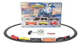 Ferrorama com trem trilhos bachmann chattanooga 00626 1/87