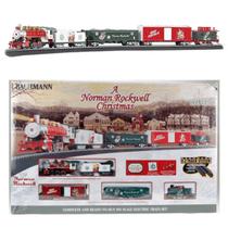 Ferrorama com trem trilhos bachmann rckwl christmas set 1/87