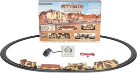 Ferrorama com trem trilhos bachmann strike force set ho 1/87