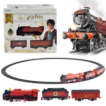 Ferrorama Harry Potter Trem Expresso Hogwarts Locomotiva Com Luz Trenzinho a Pilha