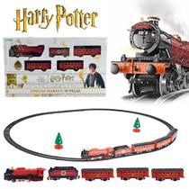 Ferrorama Harry Potter Trem Expresso Hogwarts Locomotiva Com Luz Trenzinho a Pilha
