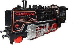 Ferrorama Locomotiva Classic Com Trilhos e Vagoes grandes - Well Kids
