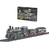 Ferrorama Locomotiva Clássica Spray Fumaça Efeito Sonoro