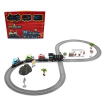 Ferrorama Locomotiva Com Luz Iron Rails 1,08M X 47,5Cm 45 Pcs Ferrorama Locomotiva Com Luz Iron Rails 1,08M X 47,5Cm 45 Pcs