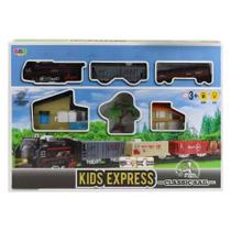 Ferrorama Trem Brinquedo Express 28 Peças - Bbr Toys