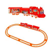 Ferrorama Trem Trenzinho Elétrico Infantil Brinquedo A Pilha