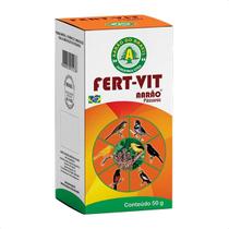 Fert Vit 50g Aarão - Aumenta Canto e Melhora Fertilidade em Aves e Pássaros