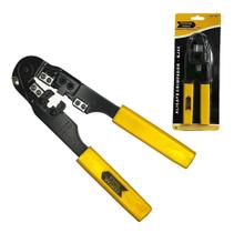 Fertak Alicate Crimpador Cortador Decapador Fios Prof Rj45 Fertak Alicate Crimpador Cortador Decapador Fios Prof Rj45
