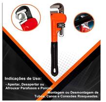 Fertak Tools Chave de Grifo 10 Polegadas