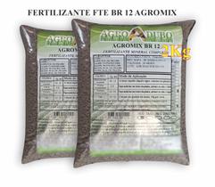 Fertili. 2kg Fte Br 12 Micronutriente - S - B - Mn - Zn - AGROADUBO