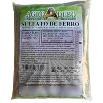 Fertilizante 1kg Sulfato De Ferro 20%(fe) Heptahidratado
