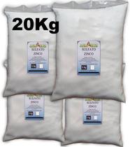 Fertilizante 20kg Sulfato de Zinco 20%Zn 10%S Soluvel em Agua