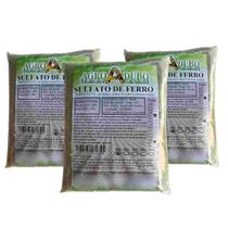 Fertilizante 3kg Sulfato De Ferro 20%(fe) Heptahidratado