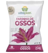 Fertilizante Adubo Farinha de Osso Vitaplan Nutriplan saco 2,5 Kg