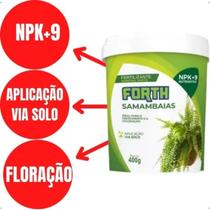 Fertilizante Adubo Forth Samambaias 400g Npk+9 Nutrientes