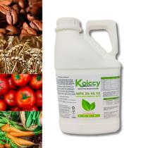 Fertilizante adubo liquido Concentrado Galão de 5Lts Npk 20.10.10 (Rende 1000lts) - KOICCY