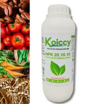Fertilizante adubo liquido Concentrado1 LITRO Npk 20.10.10 (Rende 200lts) - KOICCY