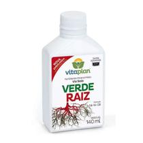 Fertilizante Adubo Líquido Mineral Verde Raiz 140 ml Concentrado Ideal Para Plantas Flores e Frutíferas - Nutriplan