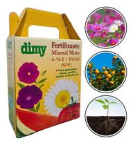 Fertilizante Adubo Npk 04-14-08 + Micronutriente Dimy 1kg