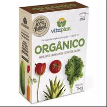 Fertilizante Adubo Organico Esterco de galinha Vitaplan Nutriplan Caixa 1 Kg