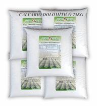 Fertilizante Calcario Dolomitico Pacote 25Kg Prt 86% Adubo