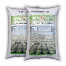 Fertilizante Calcario Dolomitico Pacote 4 Kg Prt 86% Adubo
