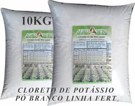 Fertilizante Cloreto De Potássio Ferti Purificado 10kg (kcl)