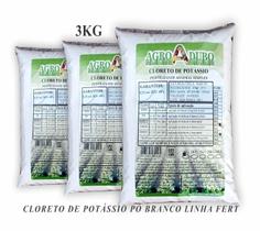Fertilizante Cloreto De Potássio Ferti Purificado 3Kg (kcl) Fertilizante Cloreto De Potássio Ferti Purificado 3Kg (kcl)