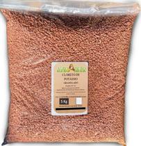 Fertilizante Cloreto Potássio Granulado 25kg Adubo 60% Kcl