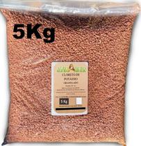 Fertilizante Cloreto Potássio Granulado 5kg Adubo 60% Kcl