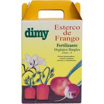 Fertilizante Esterco de Frango Dimy 1kg Organico Simples