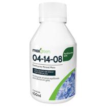 Fertilizante Líq. Concentrado NPK 04-14-08 (100ML) MAXGREEN Fertilizante Líq. Concentrado NPK 04-14-08 (100ML) MAXGREEN
