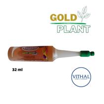 Fertilizante Líquido Gota A Gota Orquídeas, Temperos, Samambaias, Plantas Verdes, Flores ou Natural Vithal 1 ampola